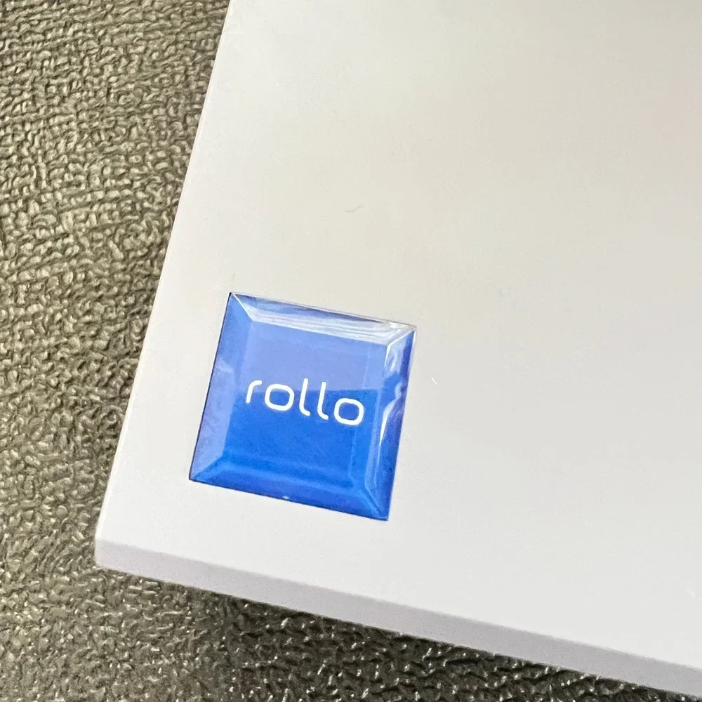 Rollo X1038 Thermal Shipping Label 4x6 Printer WIRED Gray w Cables TESTED